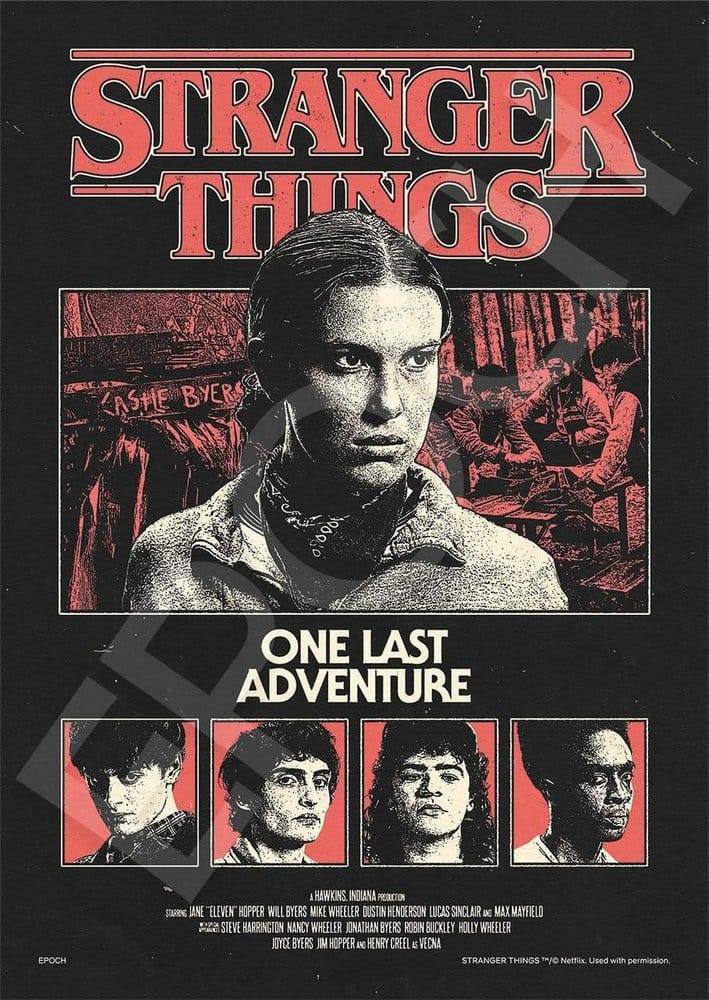 Stranger Things Puzzle One Last Adventure 500 pezzi Epoch