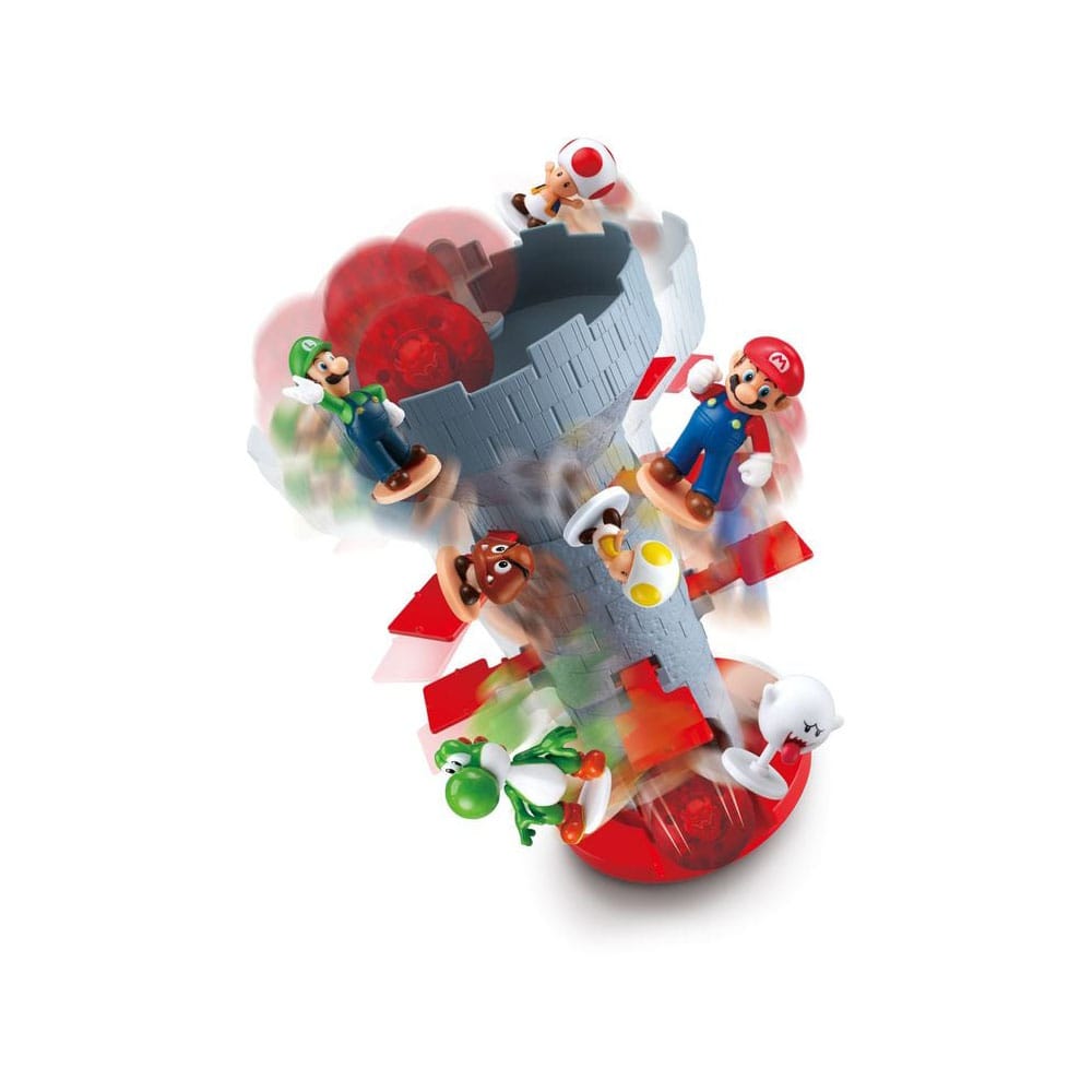 Super Mario Blow Up! Shaky Tower - Gioco da Tavolo Epoch Toys
