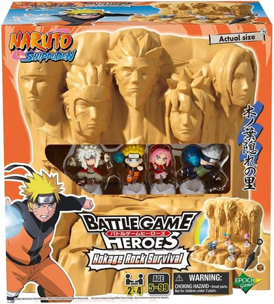 Naruto Hokage Rock Survival - Gioco da Tavolo Epoch Toys per 2 Giocatori