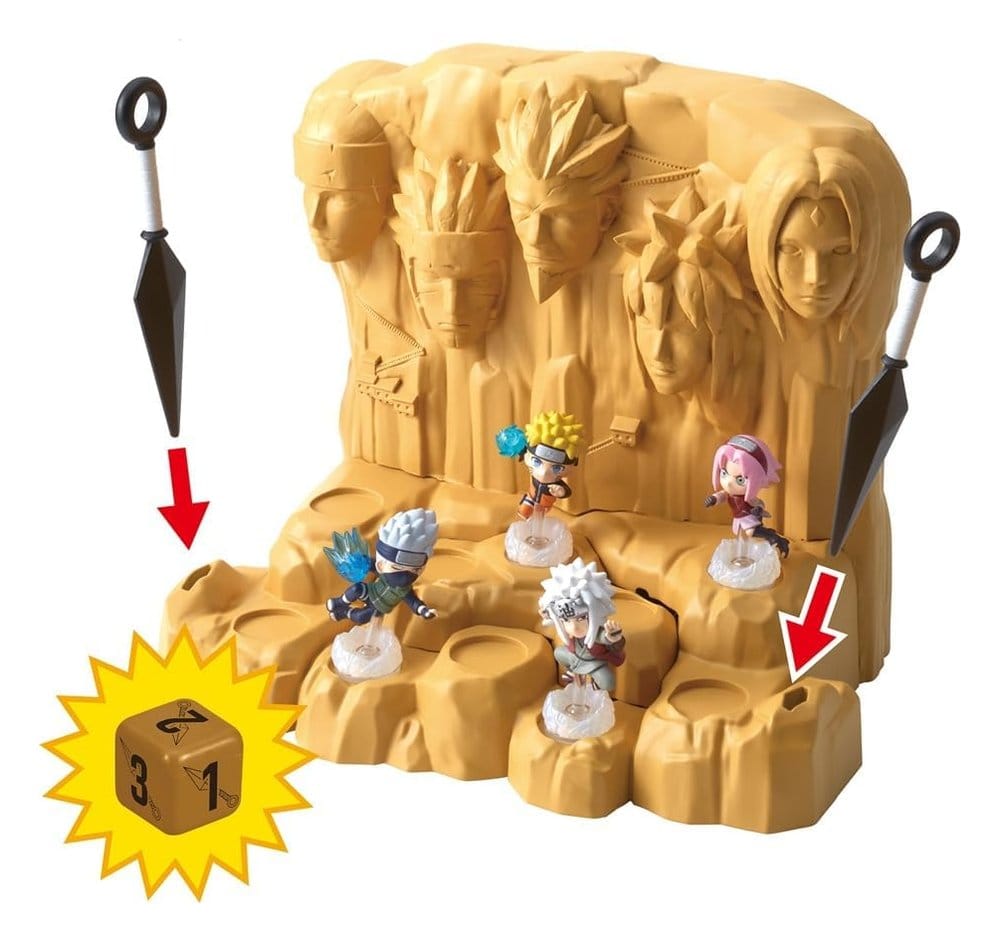 Naruto Hokage Rock Survival - Gioco da Tavolo Epoch Toys per 2 Giocatori