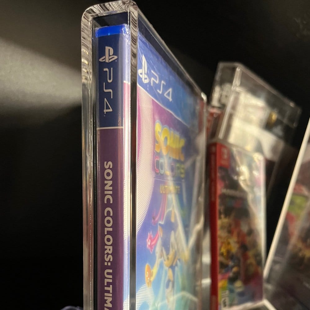 Custodia Acrilica 2 Pezzi per Custodie PS3/PS4/Blu-Ray/Xbox One Evoretro