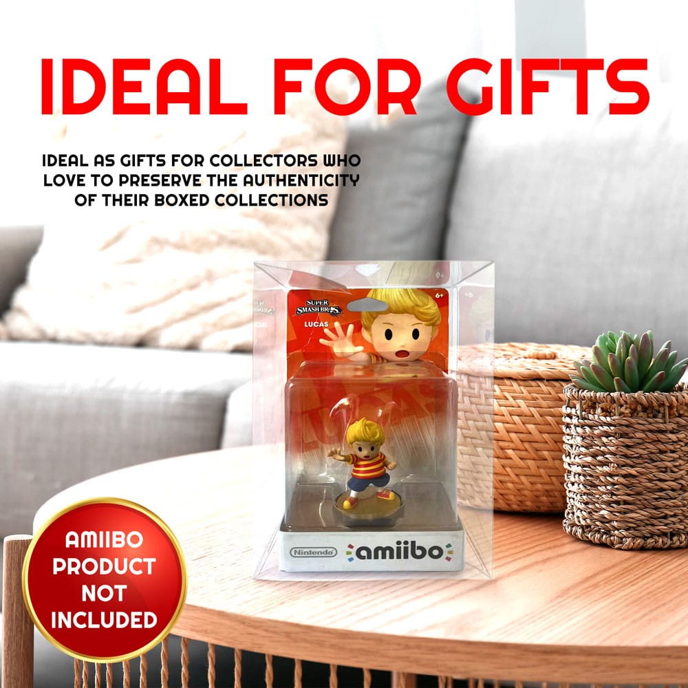 Proteggi Figure Amiibo con Custodie Protettive PET – Confezione da 10 per Figure Standard