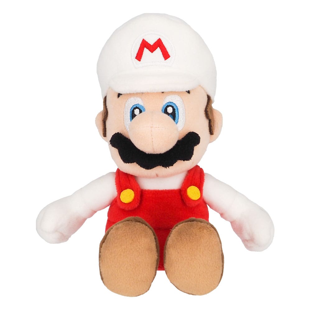 Peluche Super Mario Mario Fire 24 cm Sanei