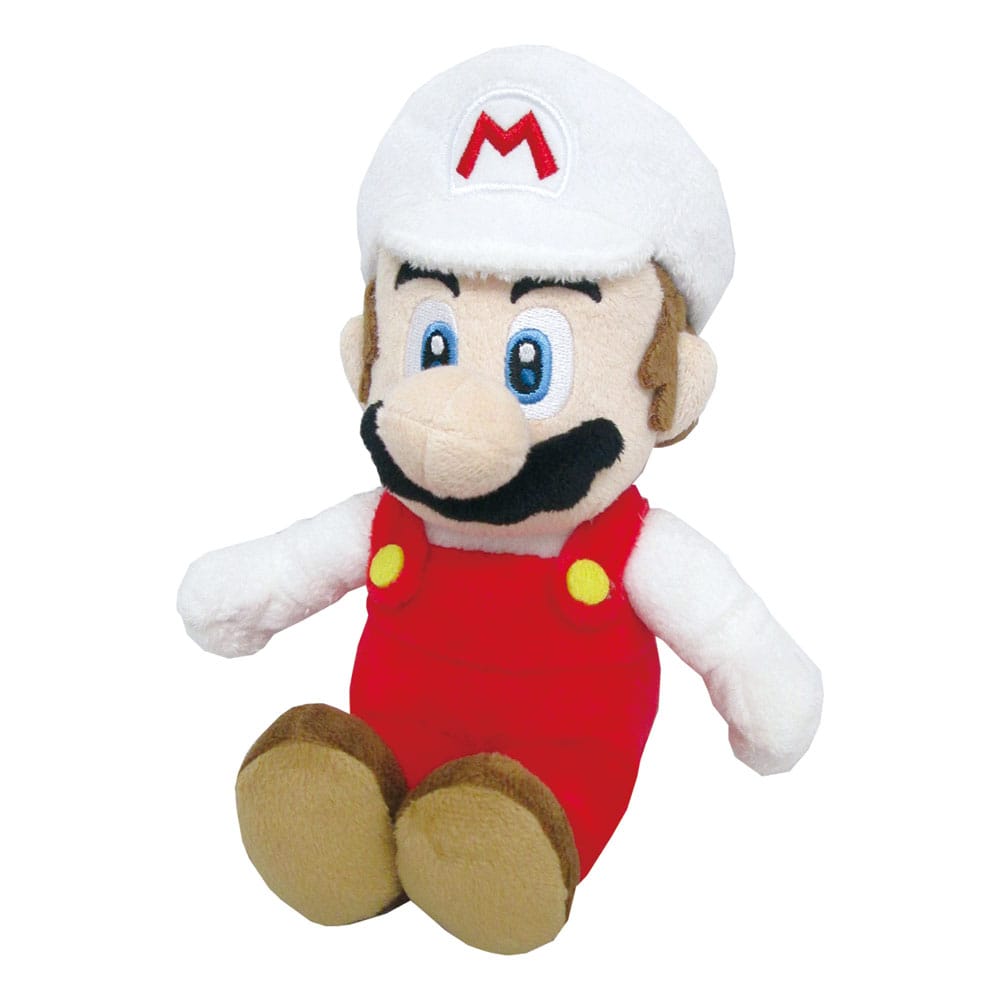 Peluche Super Mario Mario Fire 24 cm Sanei