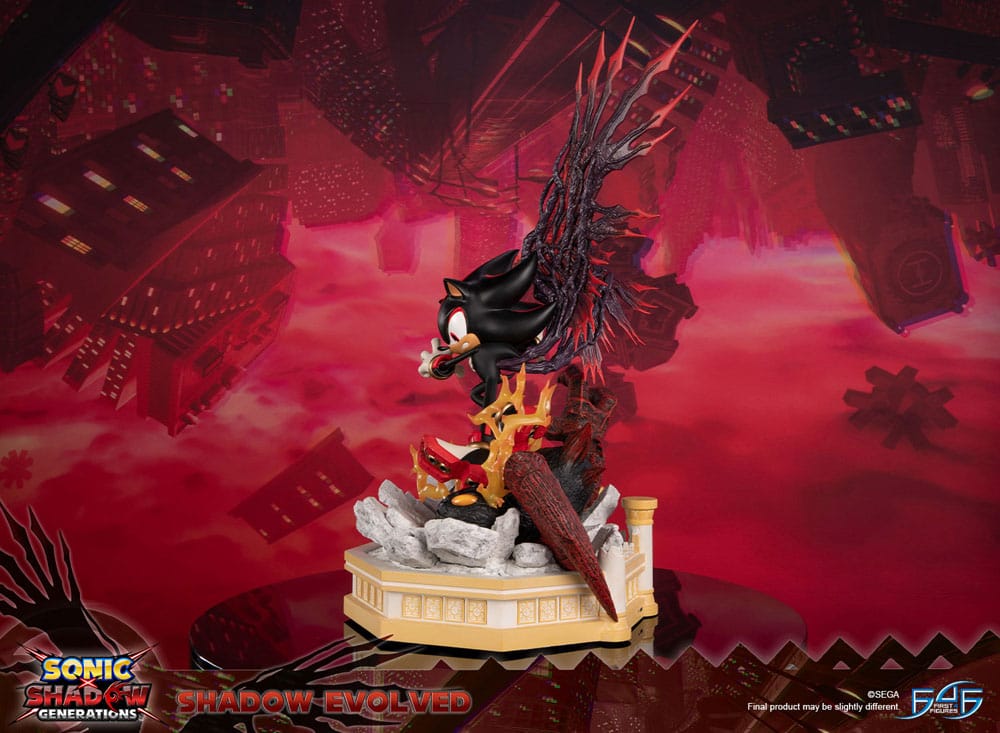 Statua Shadow Evolved Sonic X Shadow Generations 58 cm First 4 Figures