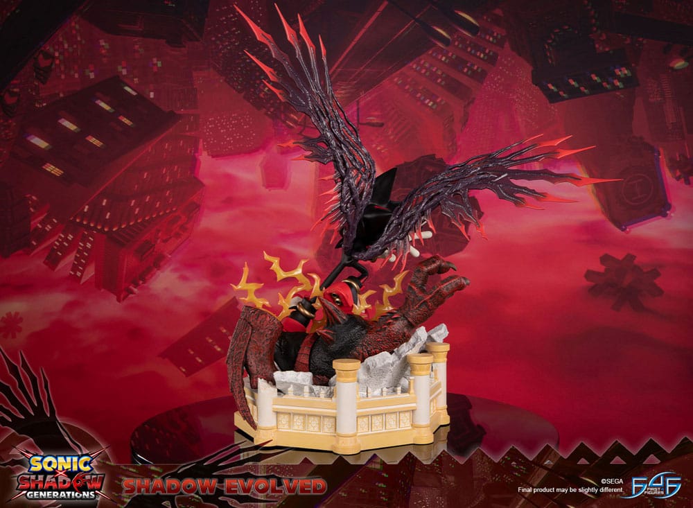 Statua Shadow Evolved Sonic X Shadow Generations 58 cm First 4 Figures