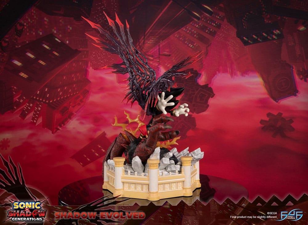Statua Shadow Evolved Sonic X Shadow Generations 58 cm First 4 Figures