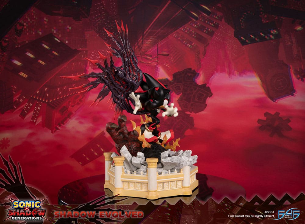 Statua Shadow Evolved Sonic X Shadow Generations 58 cm First 4 Figures