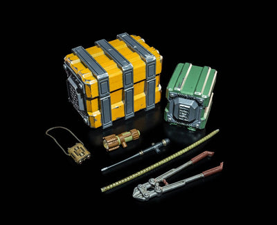 Cosmic Legions OxKrewe Book Two Harrow Zone Action Figure Set Accessori Sopravvivenza