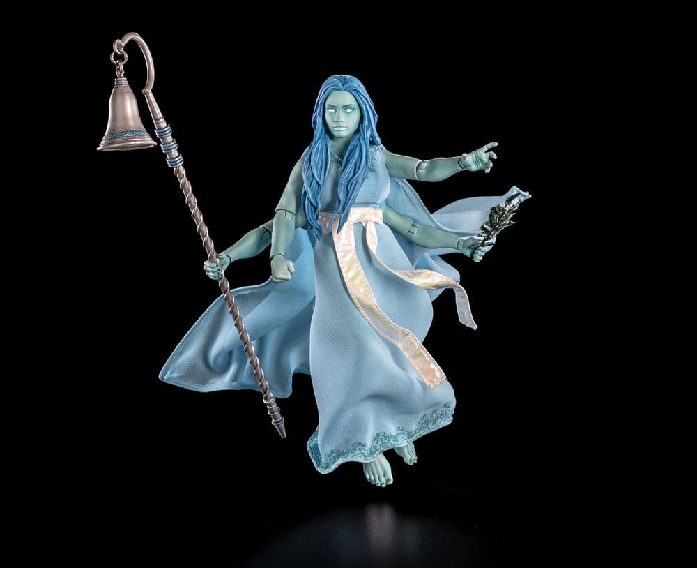 Figura Obscura Ghost of Christmas Past Haunted Blue – Action figure da collezione Four Horsemen Toy Design