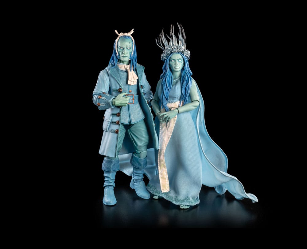 Figura Obscura Ghost of Christmas Past Haunted Blue – Action figure da collezione Four Horsemen Toy Design