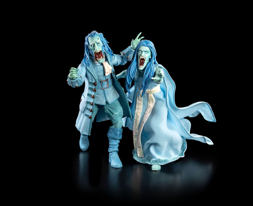 Figura Obscura Ghost of Christmas Past Haunted Blue – Action figure da collezione Four Horsemen Toy Design