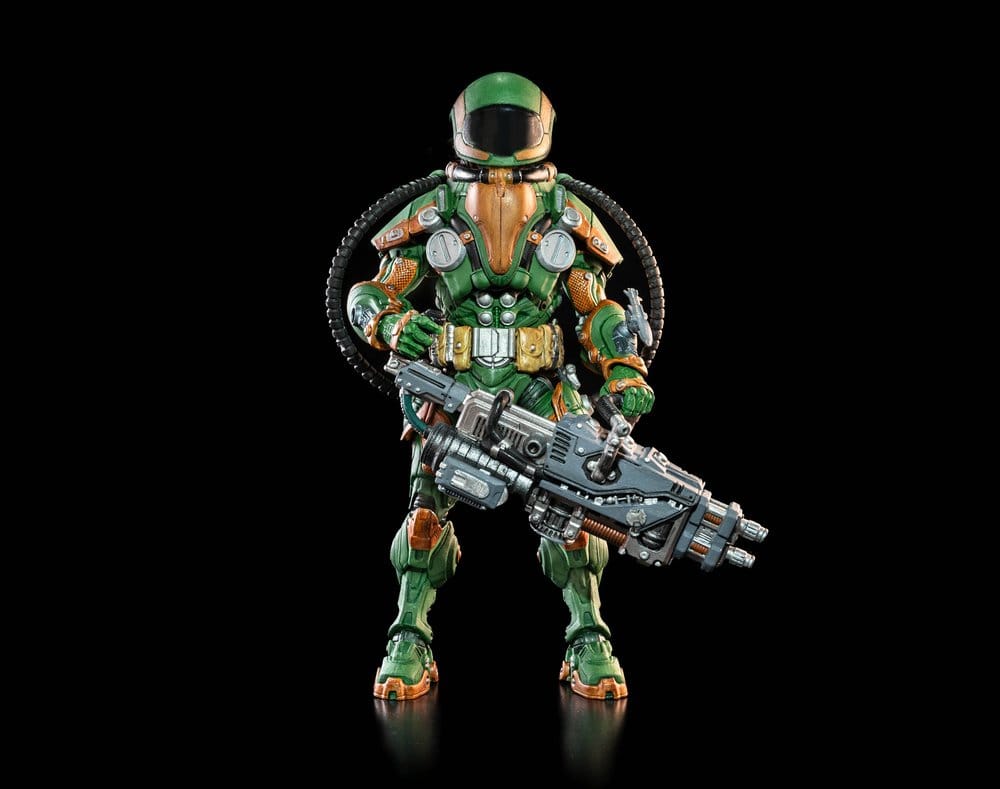 Cosmic Legions T.U.5.C.C. Heavy Gunner Action Figure - Four Horsemen Toy Design