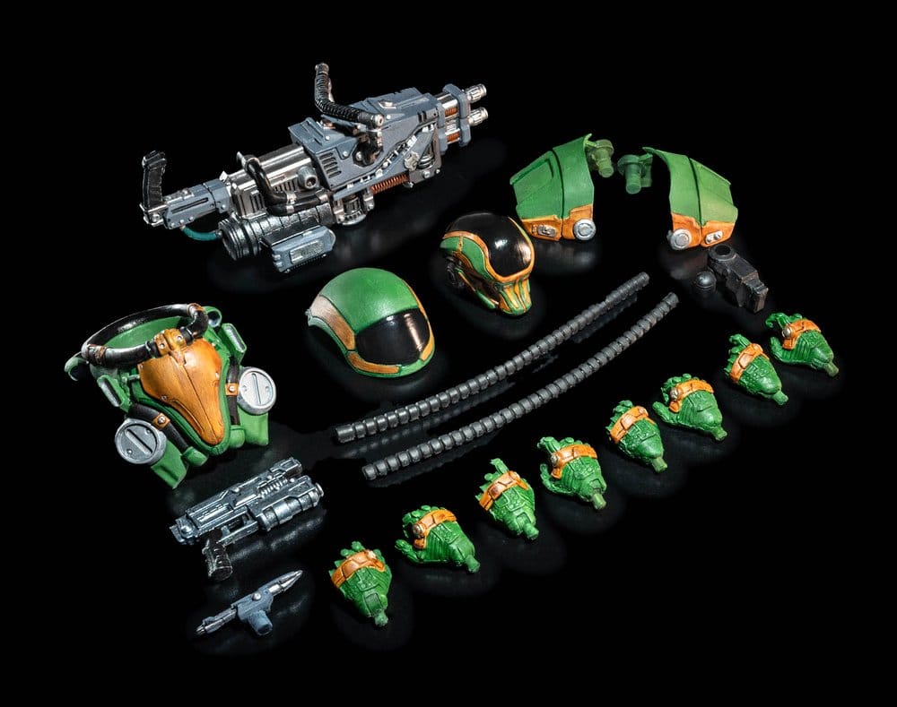 Cosmic Legions T.U.5.C.C. Heavy Gunner Action Figure - Four Horsemen Toy Design
