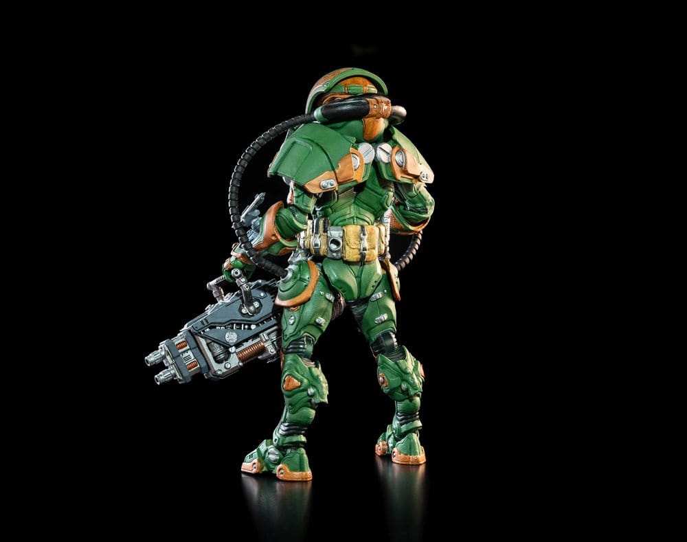 Cosmic Legions T.U.5.C.C. Heavy Gunner Action Figure - Four Horsemen Toy Design