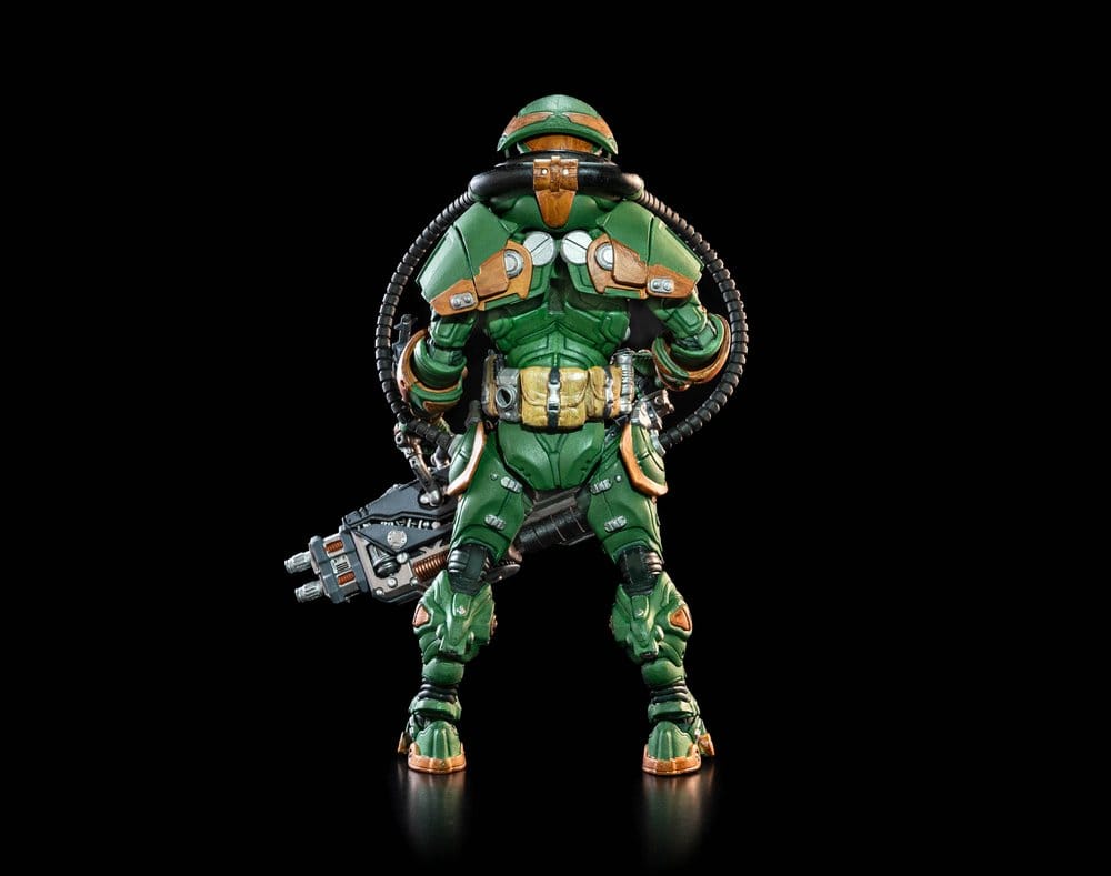 Cosmic Legions T.U.5.C.C. Heavy Gunner Action Figure - Four Horsemen Toy Design