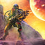 Cosmic Legions T.U.5.C.C. Heavy Gunner Action Figure - Four Horsemen Toy Design