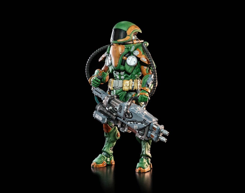 Cosmic Legions T.U.5.C.C. Heavy Gunner Action Figure - Four Horsemen Toy Design