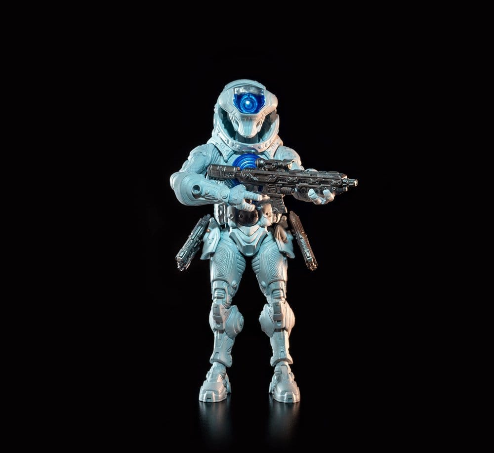 Cosmic Legions Action Figure T.U.5.C.C. Science Officer Legion Builder, Four Horsemen Toy Design