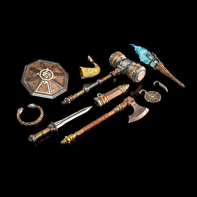 Mythic Legions: Rising Sons - Set di armi per personaggi nani, Four Horsemen