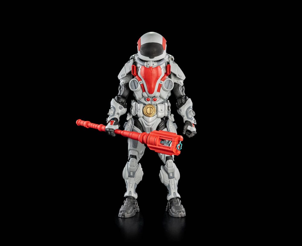 Cosmic Legions Outpost Zaxxius T.U.5.C.C. Phantom Trooper Action Figure, Four Horsemen Toy Design