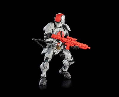 Cosmic Legions Outpost Zaxxius T.U.5.C.C. Phantom Trooper Action Figure, Four Horsemen Toy Design