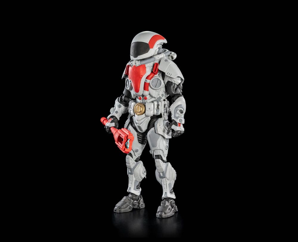 Cosmic Legions Outpost Zaxxius T.U.5.C.C. Phantom Trooper Action Figure, Four Horsemen Toy Design