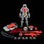Cosmic Legions Outpost Zaxxius T.U.5.C.C. Phantom Trooper Action Figure, Four Horsemen Toy Design