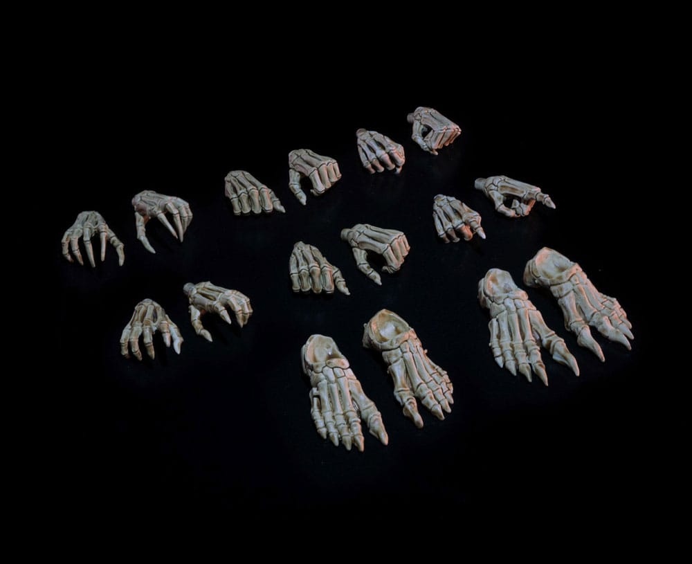 Mythic Legions: Necronominus – Set Mani e Piedi Scheletro, Accessorio per Action Figure, Four Horsemen