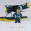 Porco Rosso Model Kit 1/48 Curtiss R3C-0 Idrovolante con Figura di Curtis - Fine