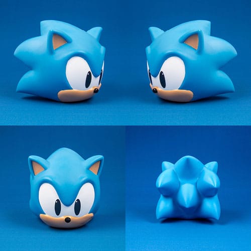 Sonic the Hedgehog Mood Light - Testa di Sonic 12 cm - Lampada a LED