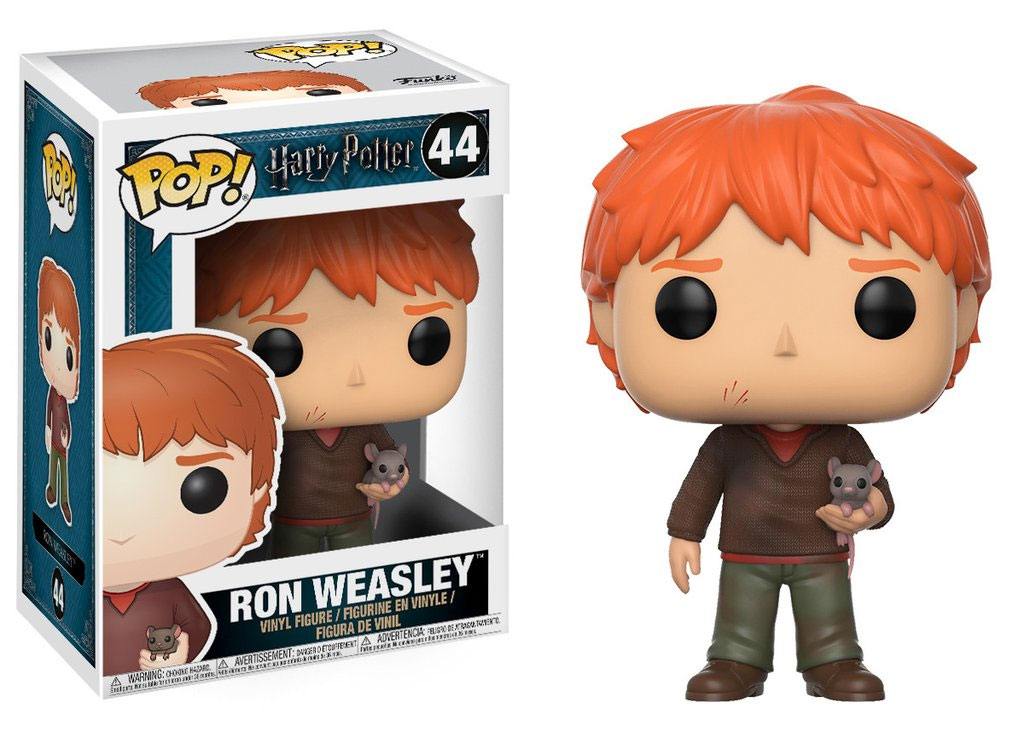 Funko POP! Movies Harry Potter Ron Weasley con Crosta 9 cm