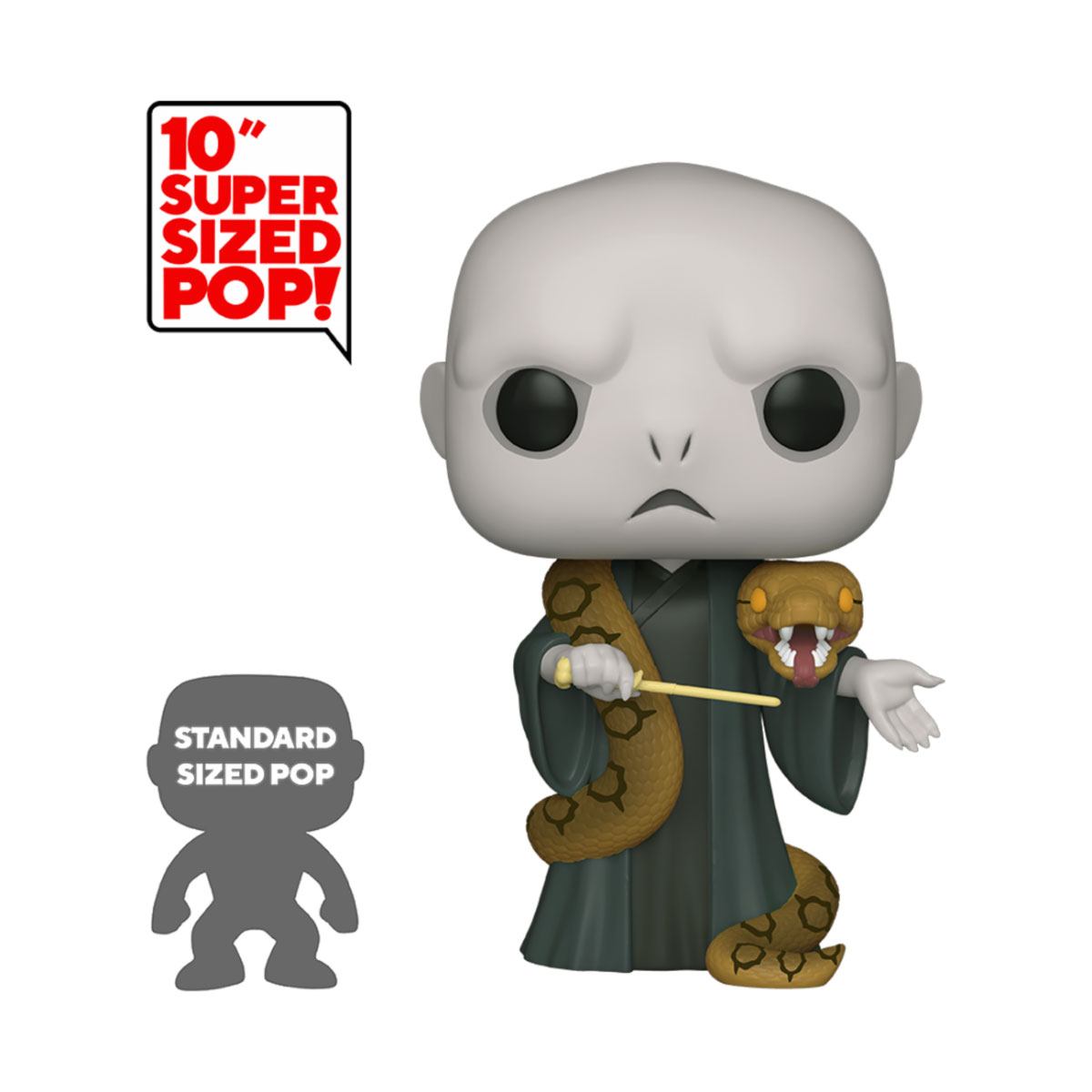 Funko POP! Harry Potter Voldemort con Nagini Action Figure in vinile 25 cm
