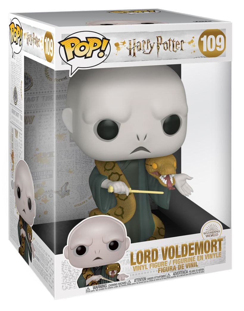 Funko POP! Harry Potter Voldemort con Nagini Action Figure in vinile 25 cm