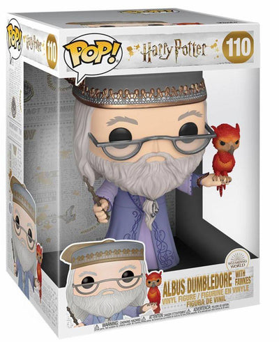 Harry Potter Super Sized POP! Figura in vinile Dumbledore 25 cm - Funko