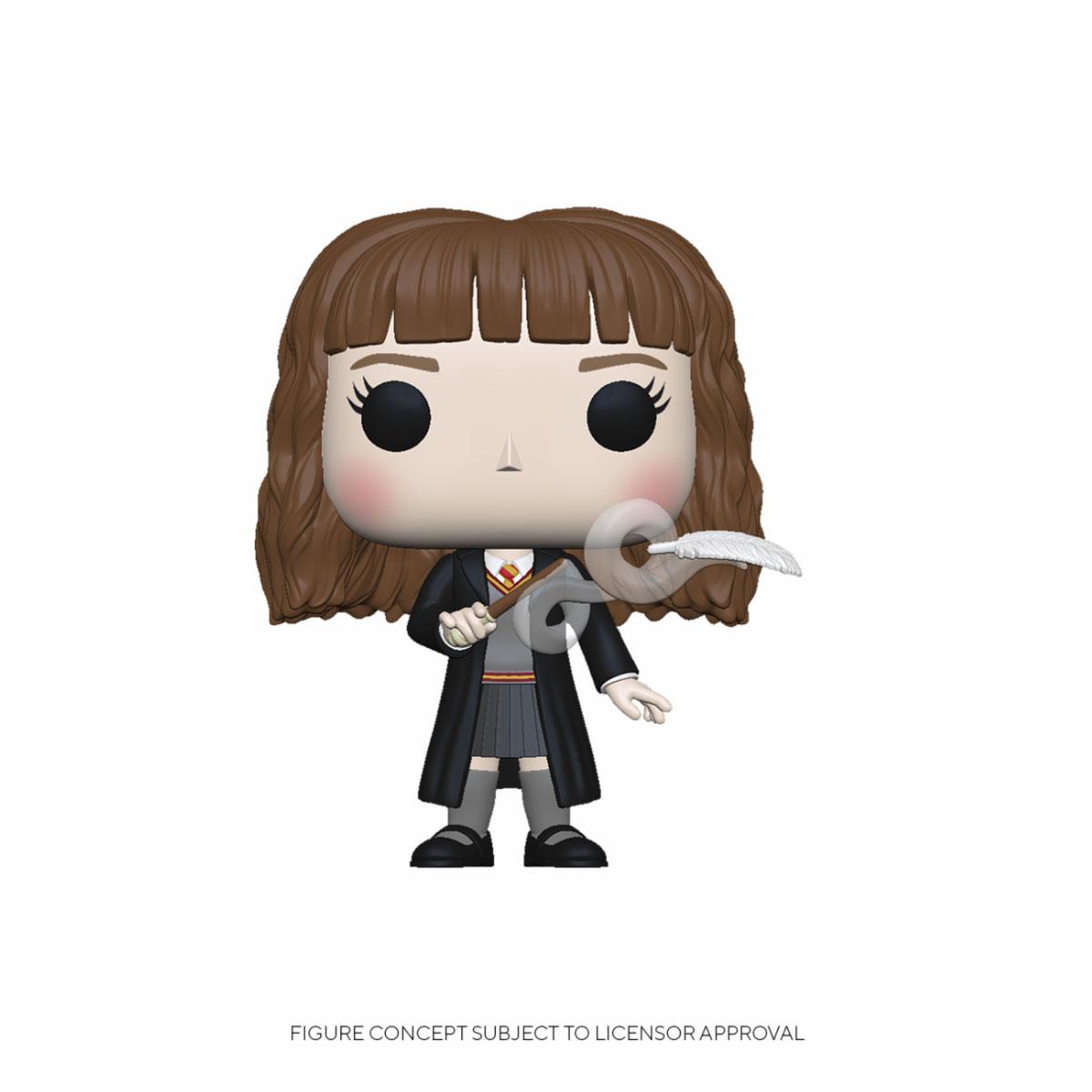 Funko POP! Movies Harry Potter Hermione con Piuma, Figura in Vinile 9 cm