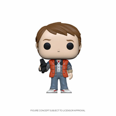 Funko POP! Back to the Future – Marty McFly in Puffy Vest, Figura in Vinile 9 cm