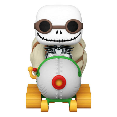Funko POP! Rides Nightmare Before Christmas Jack con Occhiali e Motoslitta - Figura in Vinile 18 cm