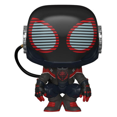 Funko POP! Games: Marvel's Spider-Man Miles Morales con Tuta del 2020, Figura in Vinile 9 cm