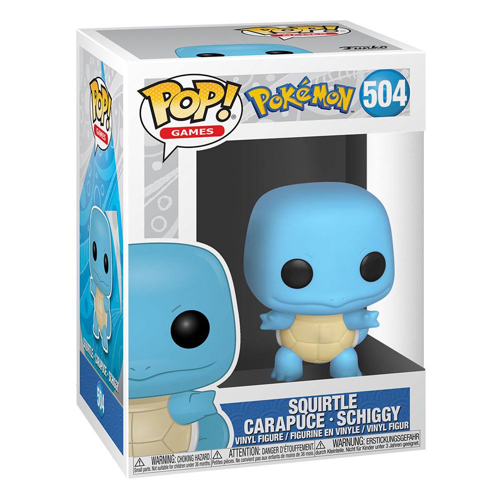 Pokémon POP! Games Action Figure in vinile Squirtle 9 cm Funko