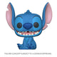 Lilo & Stitch POP! Disney Action Figure Stitch seduto sorridente 9 cm Funko