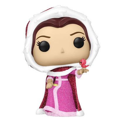 Beauty and the Beast POP! Movies Vinyl Figure Winter Belle Diamond Collection 9 cm
