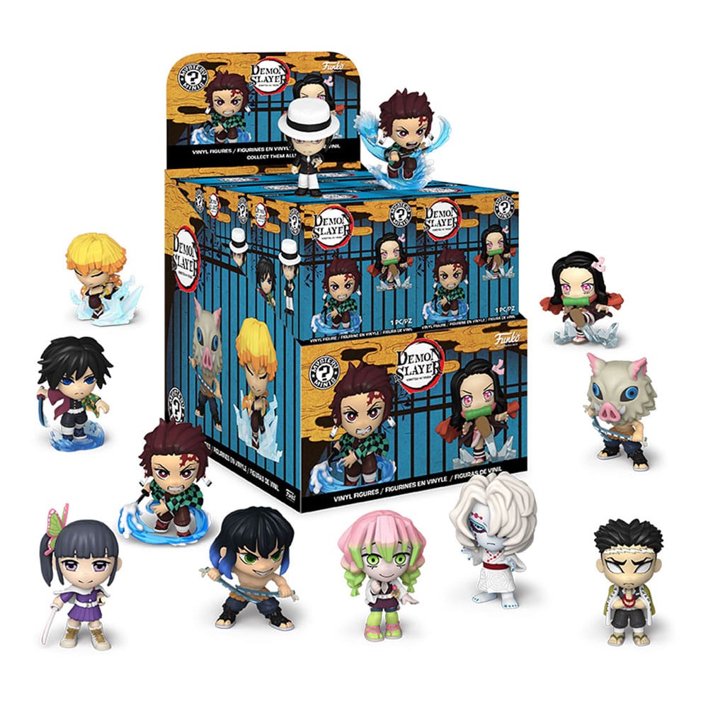 Demon Slayer Mystery Minis Mini Figure in Vinile 6 cm Display da 12 Funko