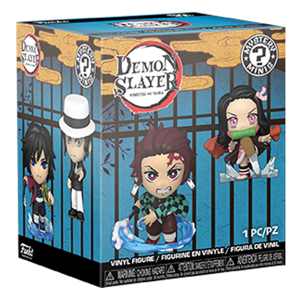 Demon Slayer Mystery Minis Mini Figure in Vinile 6 cm Display da 12 Funko