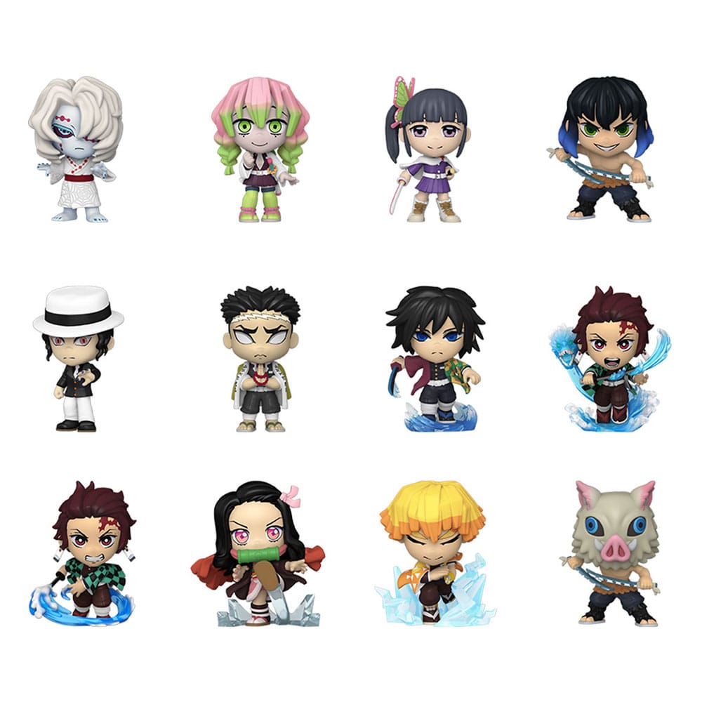 Demon Slayer Mystery Minis Mini Figure in Vinile 6 cm Display da 12 Funko