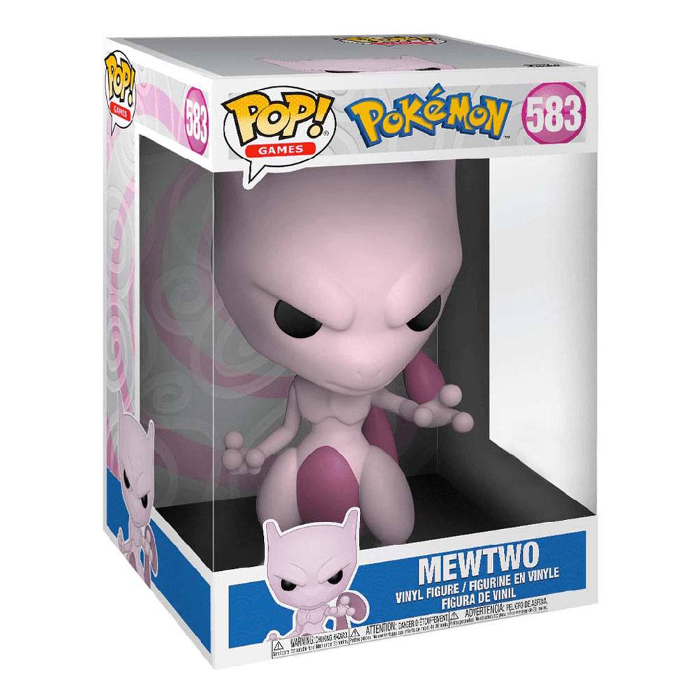Pokémon Mewtwo Super Sized Jumbo POP! Figura in vinile 25 cm - Funko