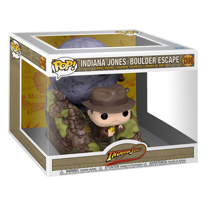 Indiana Jones POP Moment! Vinyl Figures Boulder SCN 9 cm