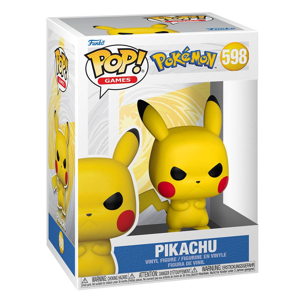 Pokémon POP! Games Action Figure Grumpy Pikachu Funko 9 cm