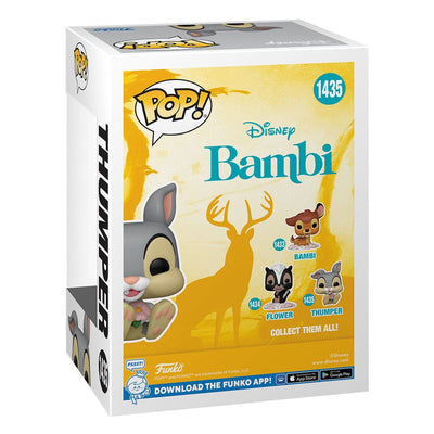 Funko POP! Thumper - Bambi 80° Anniversario, Figura in Vinile 9 cm