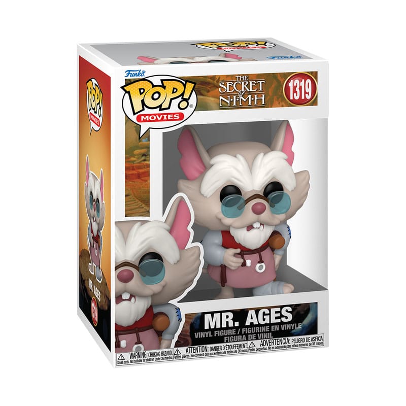The Secret of NIMH POP! Movies Mr. Ages Figura in Vinile 9 cm - Funko